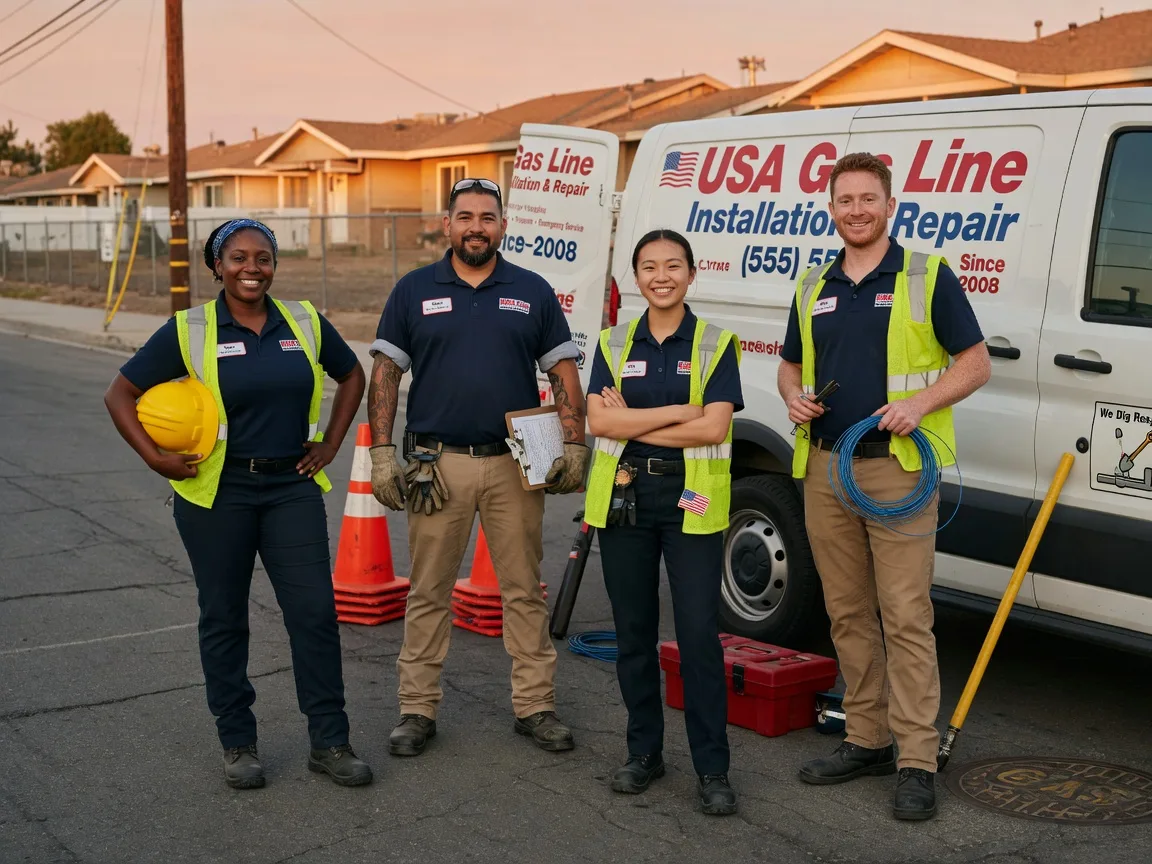 Gas Line Installation company in Ogallah, KS